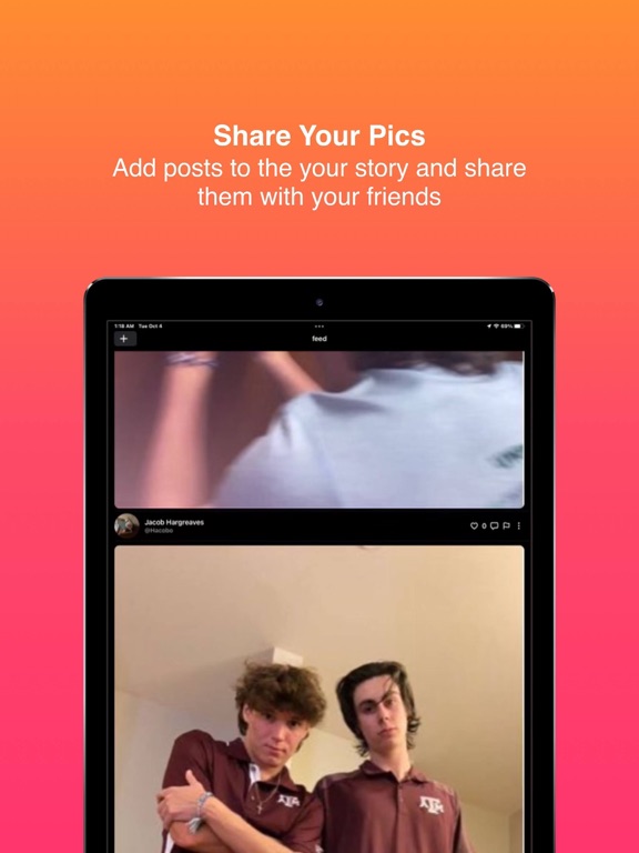 storyboard! iPad screenshot 4 - Social Networking app