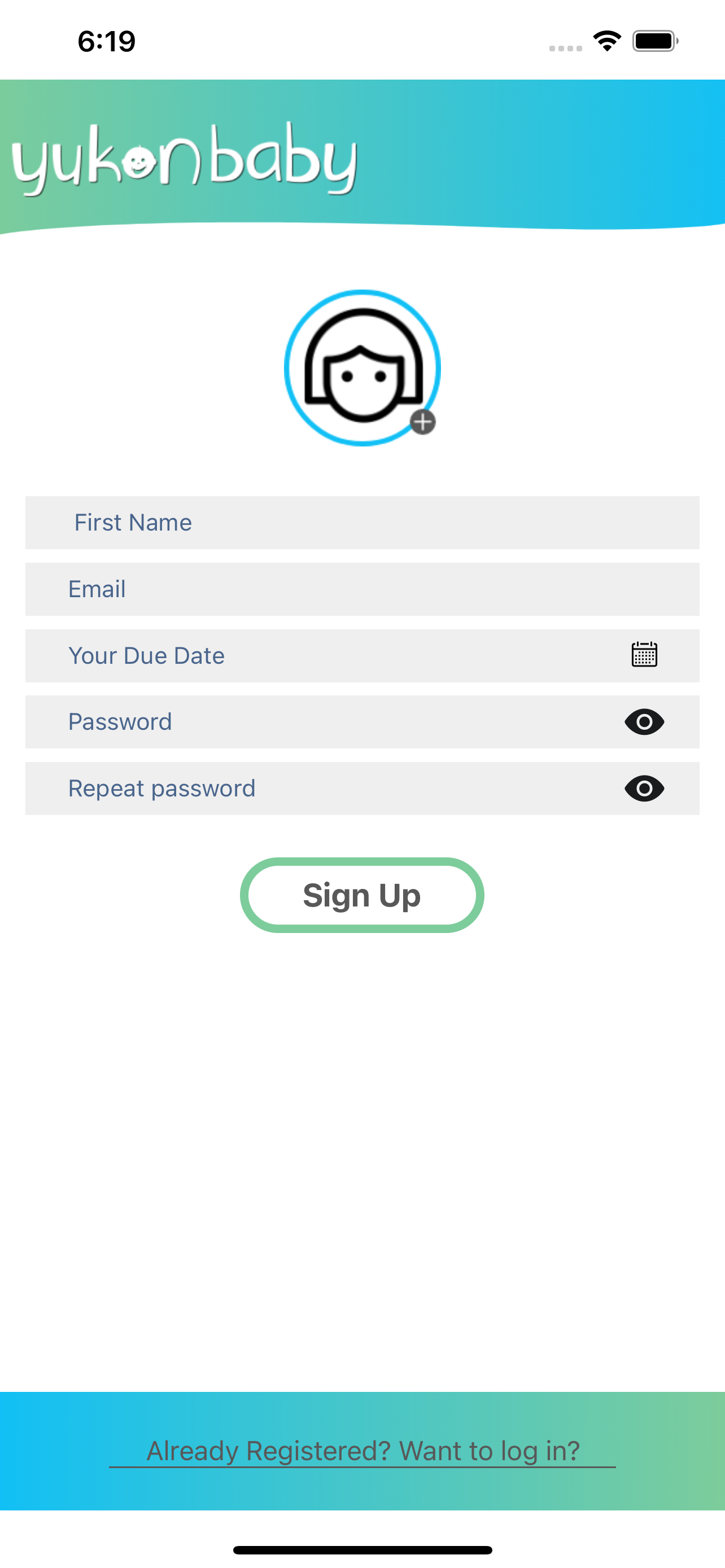 Yukon baby app
