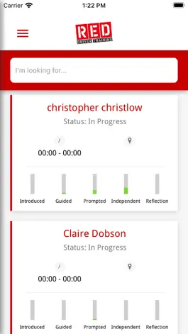 Game screenshot MyRED Progress Log apk