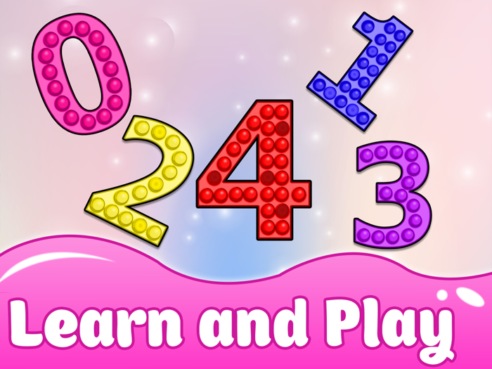 Pop it Toys ABC Learning Game