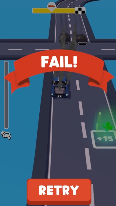 Runaway Car Runner Screenshot