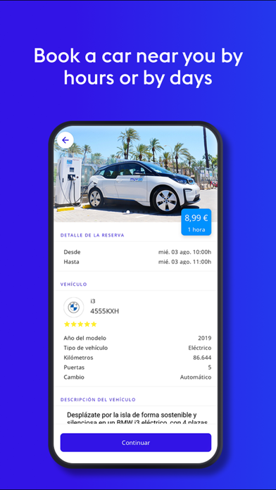 Screenshot #3 pour Muvon Carsharing