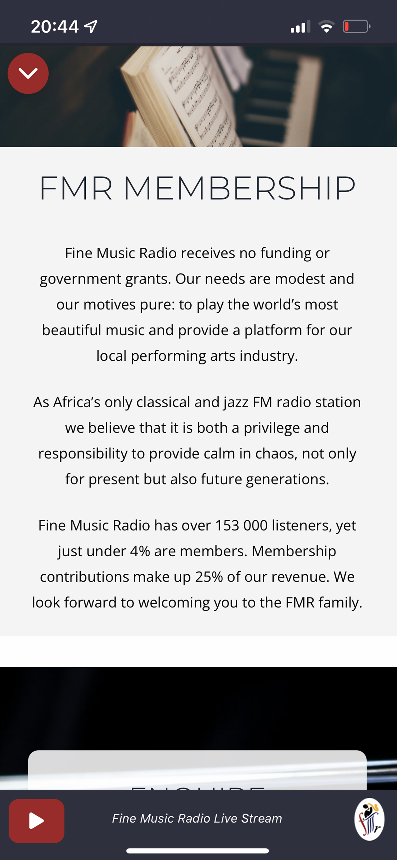 Fine Music Radio screenshot 3