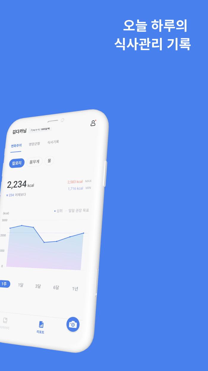 다이어트 카메라 AI