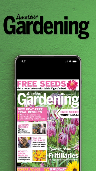 Amateur Gardening Magazine Screenshot