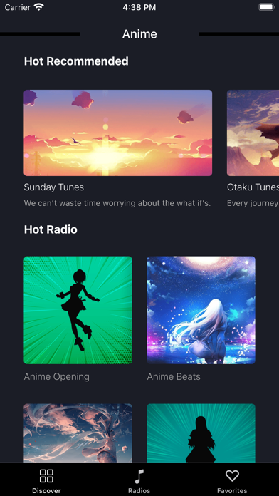 Radio Anime Music Screenshot