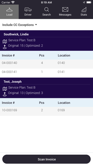 Delivery Connect Mobile Screenshot