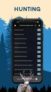 mule deer magnet - deer calls iphone screenshot 2