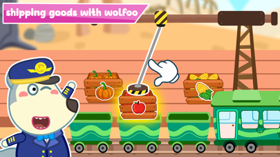 Wolfoo Train - Railway Station Screenshot