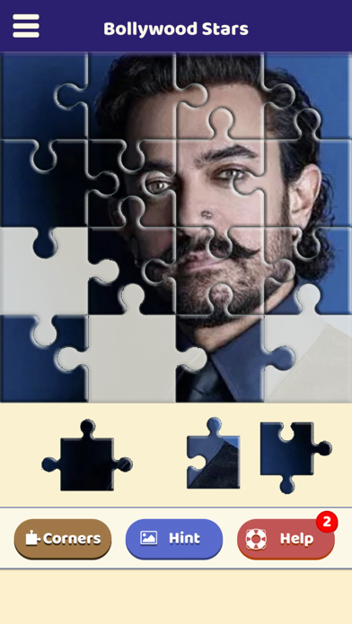 Bollywood Stars Jigsaw Puzzle Screenshot