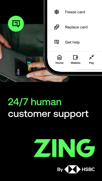 Zing: International money app Screenshot