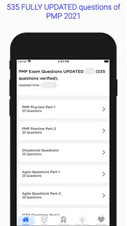 pmp exam updated 2024 iphone screenshot 1