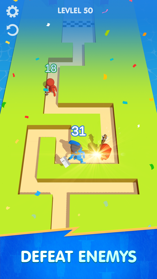 #3. One Man Army - Count Attack (iOS) 由: Xiamen Shanzheng Technology Co., LTD