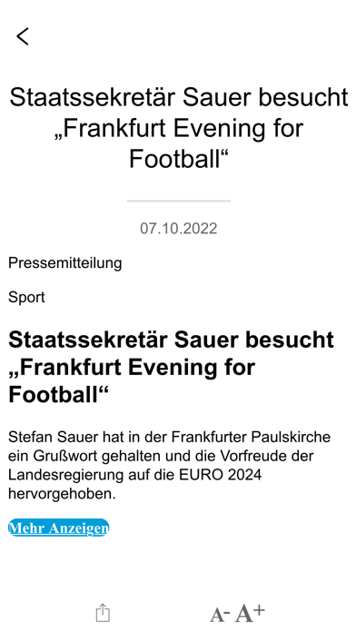 Sportland Hessen App Screenshot