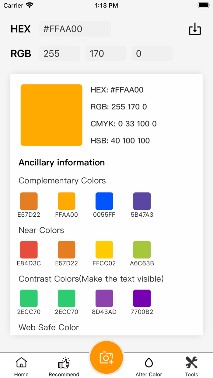 Palette Collect - Match colors