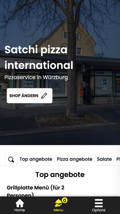 Satchi pizza international Screenshot