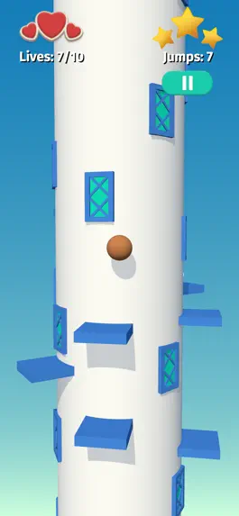 Game screenshot Tower Climb: Jumping Ball mod apk