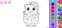 Game screenshot Coloring : Cute Hatch hack