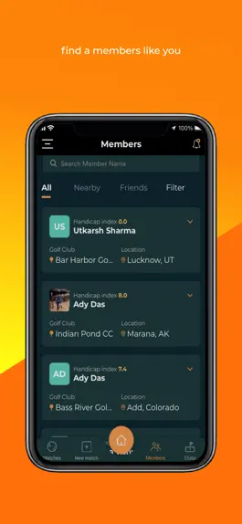 Game screenshot LynksIn: The Golfers Network apk