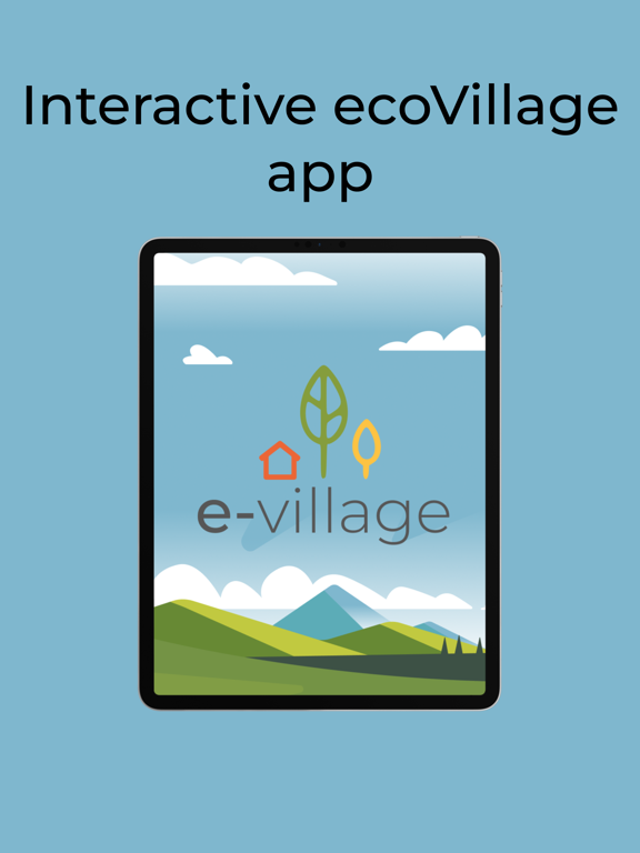 e-Village iPad screenshot 1 - Travel app