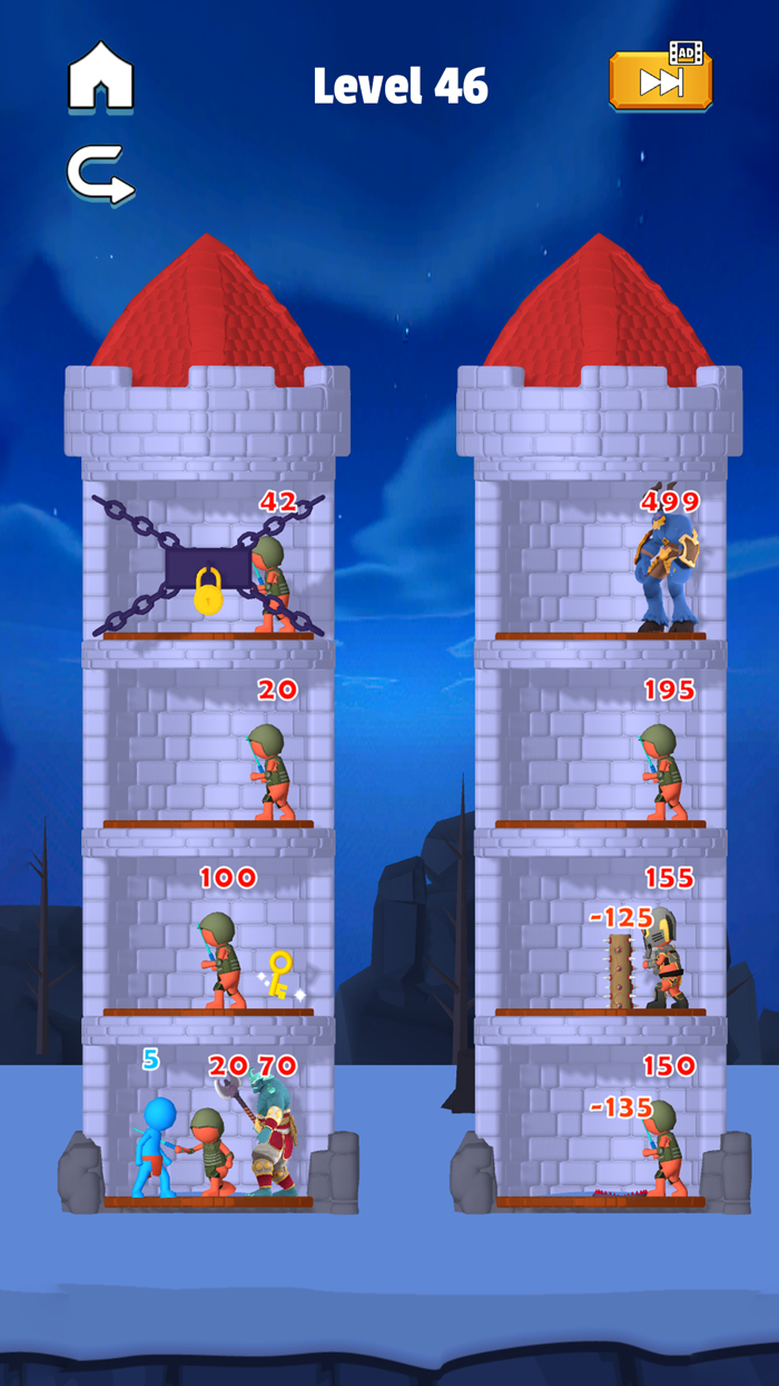 Stick Hero Mighty Tower 3D