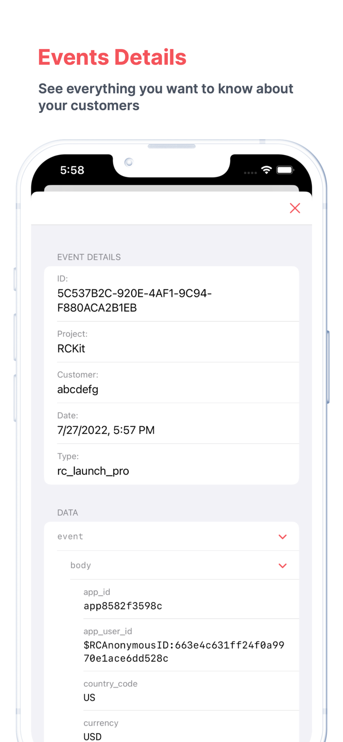 RCKit - RevenueCat Dashboard