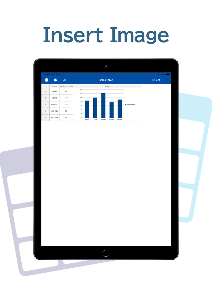 Table Notes Spreadsheet maker