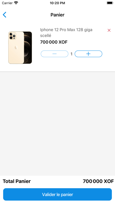 Monsoko Achat en ligne Screenshot