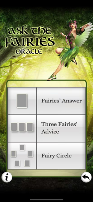 ‎Ask the Fairies Oracle Cards Screenshot