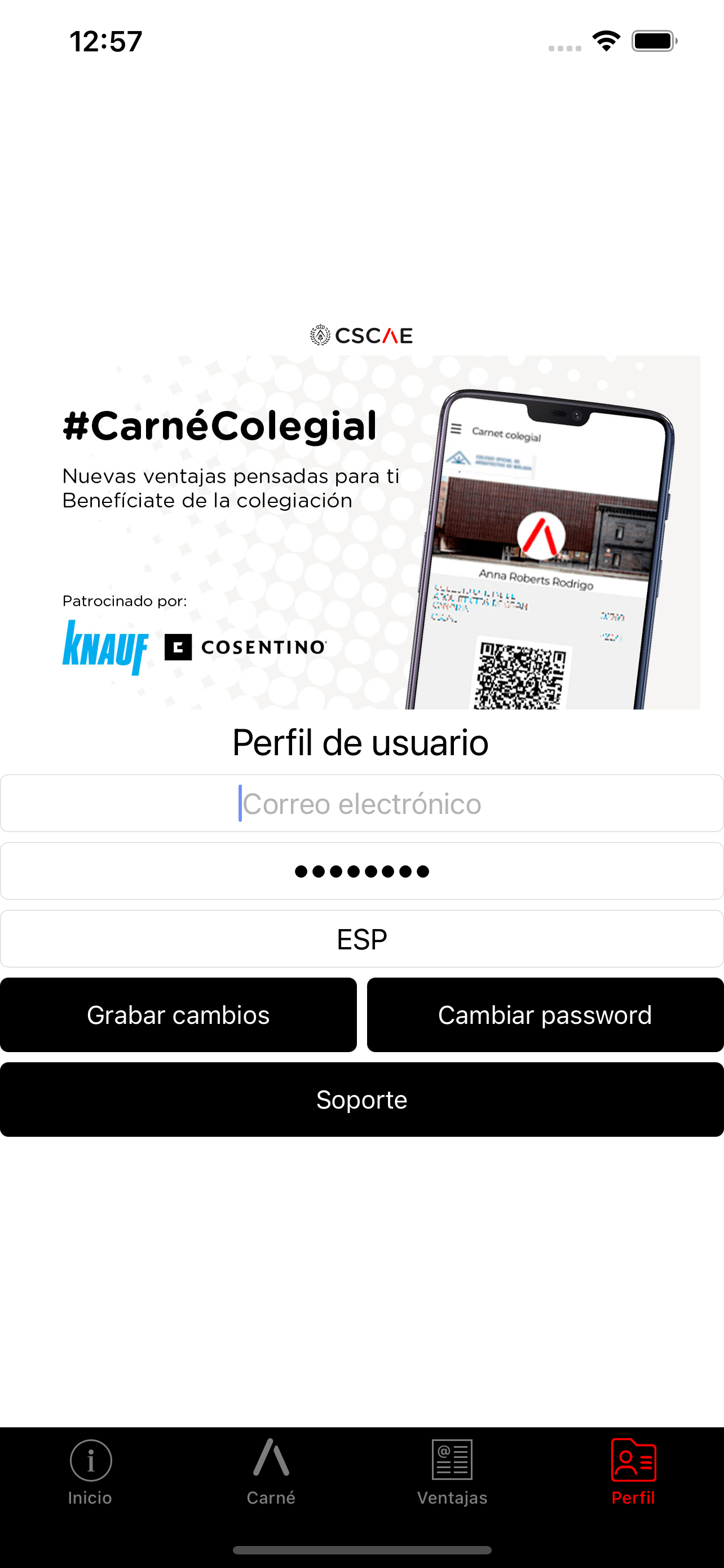 Carné Colegial CSCAE