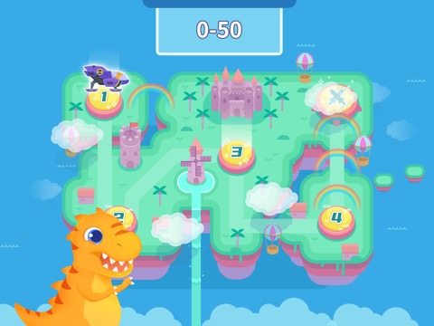 恐竜の算数2 - 子供のための数学のゲームのおすすめ画像4