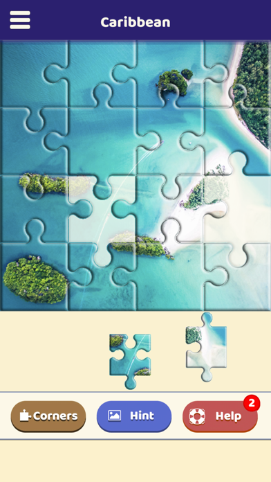 Caribbean Sightseeing Puzzle Screenshot