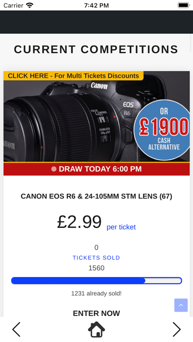 Camera Competitions Screenshot