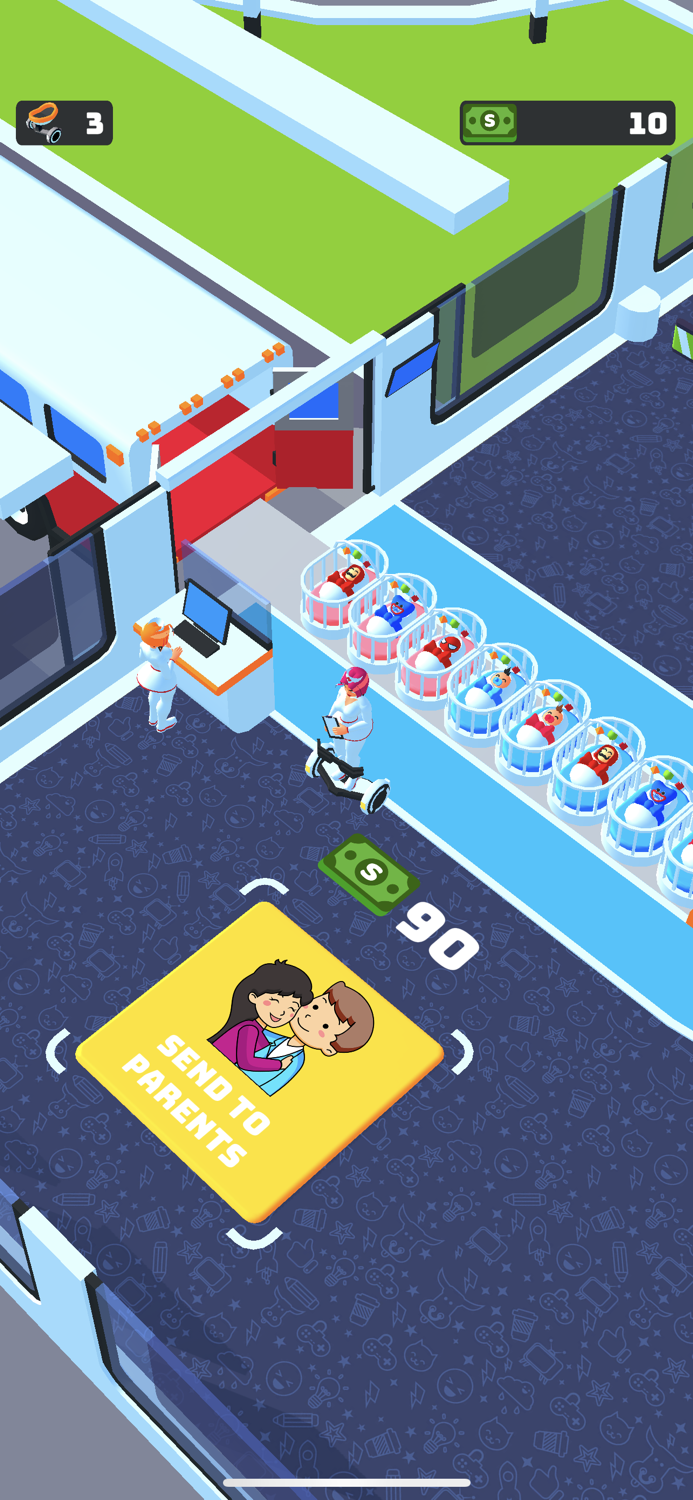 Baby Boom Room Hospital Tycoon