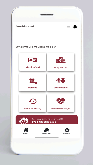 HALLMARK HMO MOBILE Screenshot