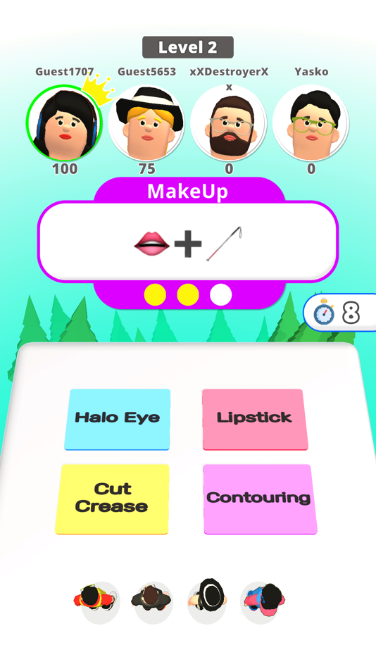 #2. Emoji Guess Puzzle (iOS) 由: Buket Zehir
