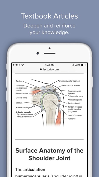LMU-PA Harrogate Lecturio Screenshot