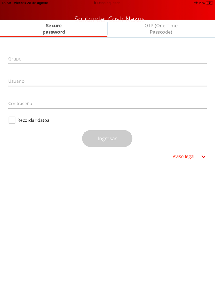 Santander Cash Nexus