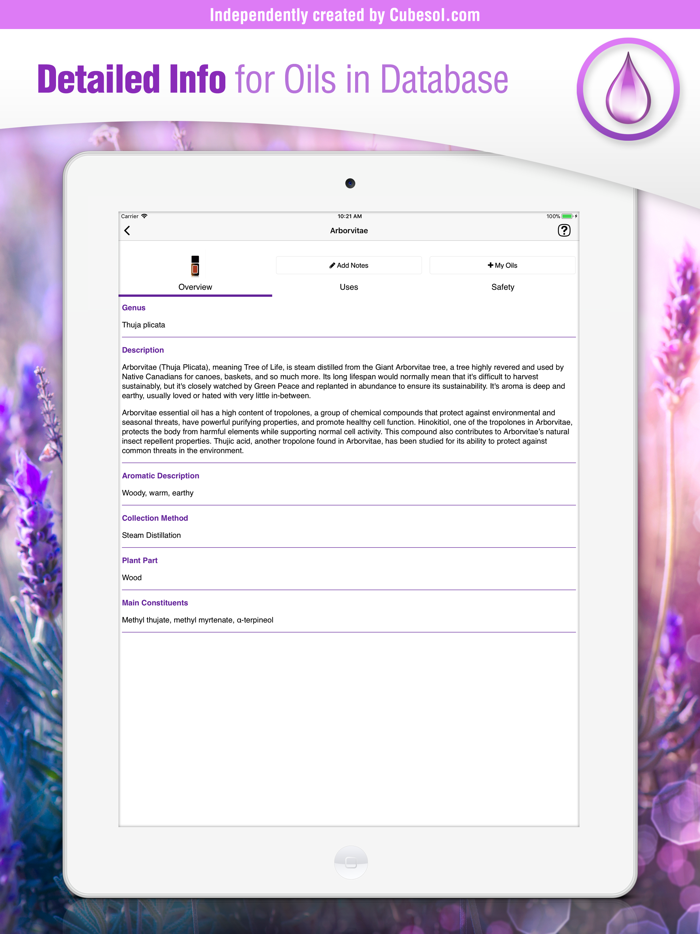 doTERRA Essential Oils Guide.