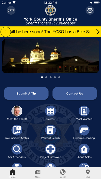 York County Sheriffs Office PA Screenshot