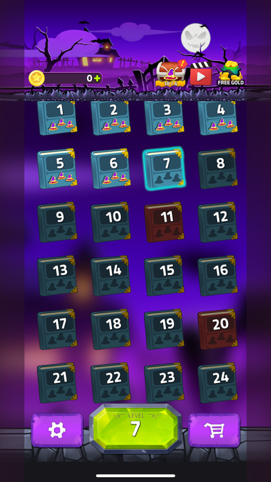 Jewels Witch : match3 puzzle Screenshot