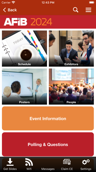 HMP Conferences Screenshot