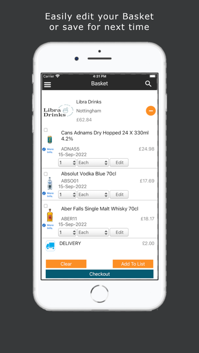 Libra Drinks By Adventoris Screenshot
