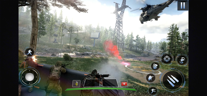 Commando Strike Mission Games