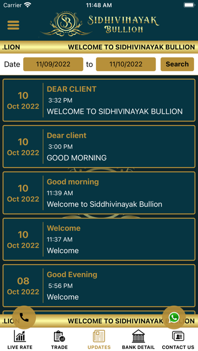 Sidhivinayak Bullion Screenshot