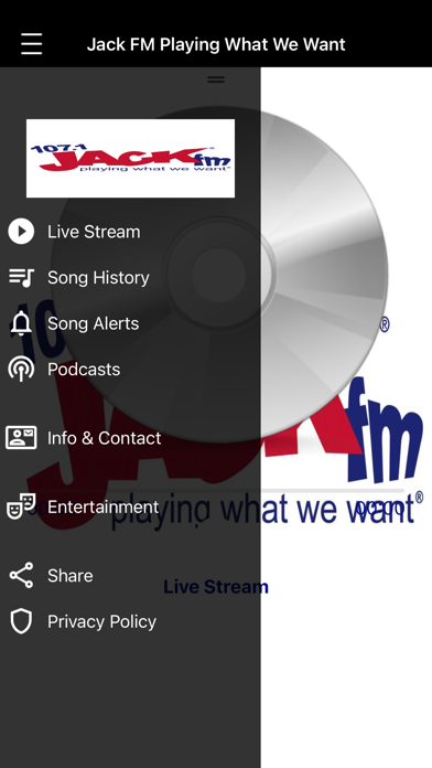 107.1 Jack FM Screenshot