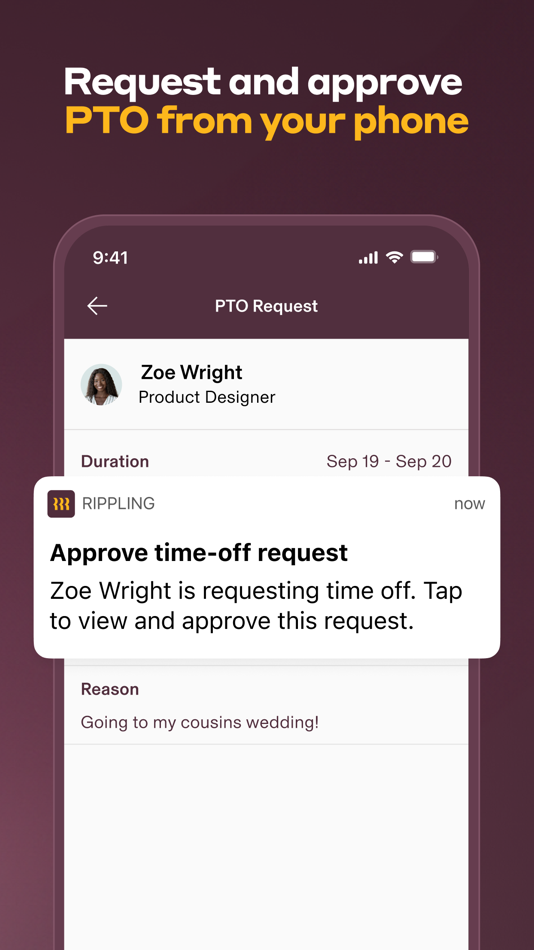 #3. Rippling - HR, IT & Finance (iOS) 由: People Center, Inc.