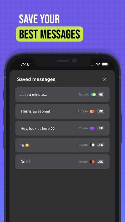 Super LED Banner - HD & LED screenshot-3