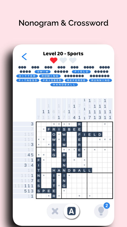 #7. Nonogram Words - Cross Puzzle (iOS) 게시자: Antonis Panoris