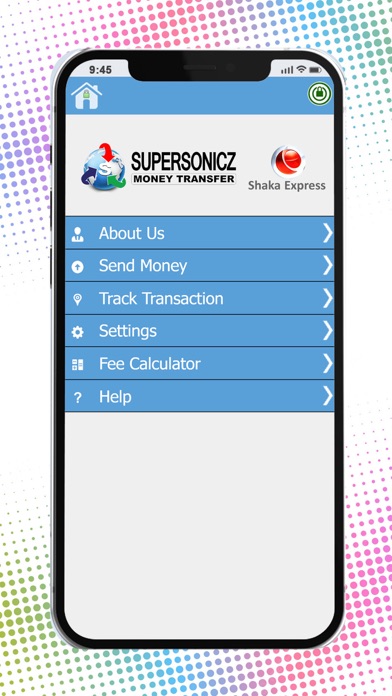 Supersonicz US MWallet Screenshot